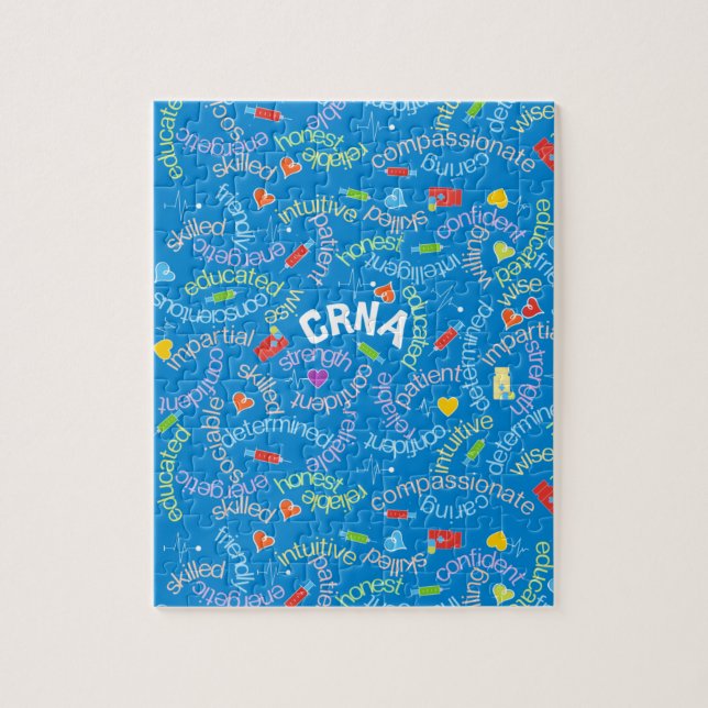 CRNA Blue Jigsaw Puzzle (Vertikal)