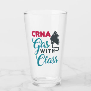 CRNA Gas mit Klasse Funny Aufwertung Glas