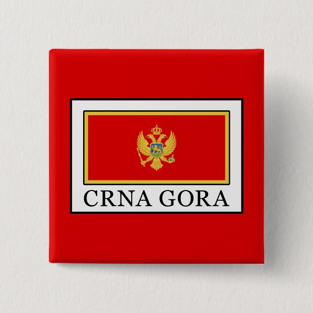 Crna Gora Button (Vorderseite)