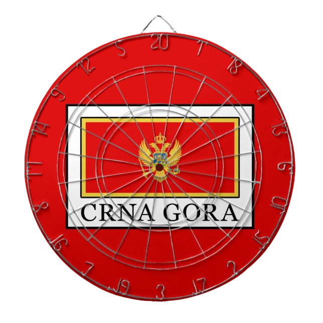 Crna Gora Dartscheibe (vorne)