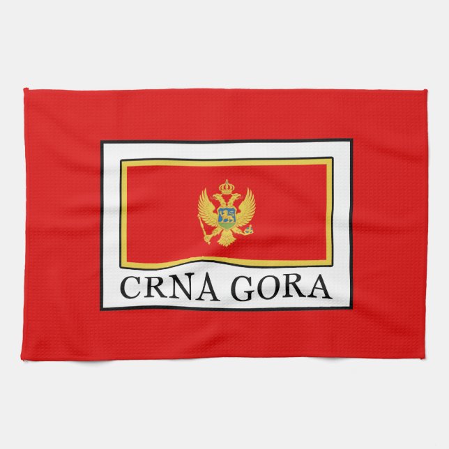Crna Gora Geschirrtuch (Horizontal)
