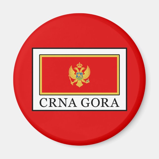 Crna Gora Magnet (Vorne)