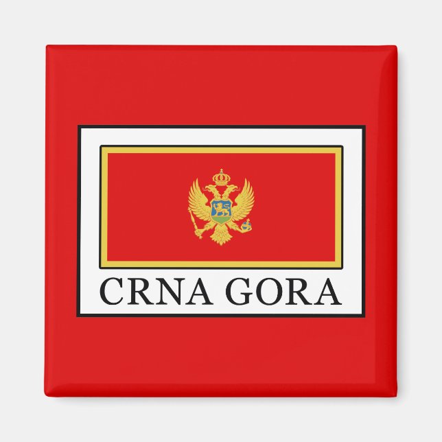 Crna Gora Magnet (Vorne)