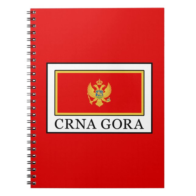 Crna Gora Notizblock (Vorderseite)