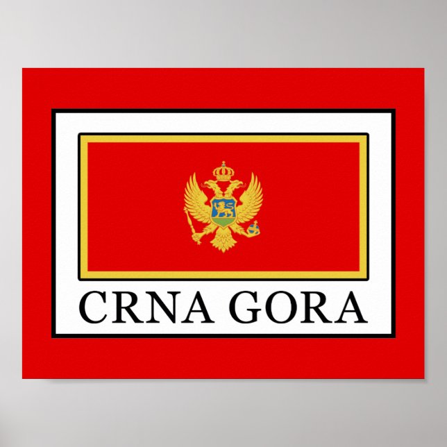 Crna Gora Poster (Vorne)