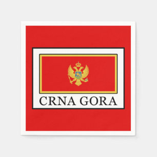 Crna Gora Serviette