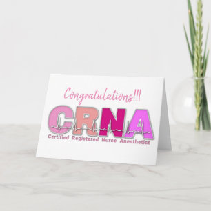 CRNA Narkosefachpfleger Karte