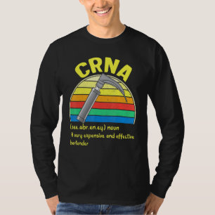 CRNA Week Anästhesie Anästhesiologin Nurse Anesth T-Shirt
