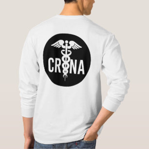 CRNA zertifizierte Geschenke für Krankenschwestern T-Shirt