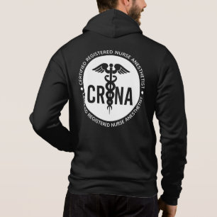 CRNA zertifizierter Krankenschwester Hoodie