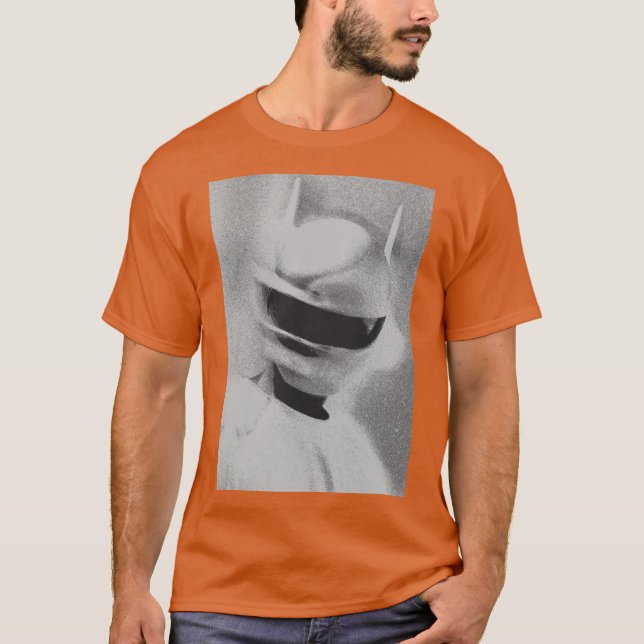 CRO auf Helm lustig T-Shirt (Vorderseite)