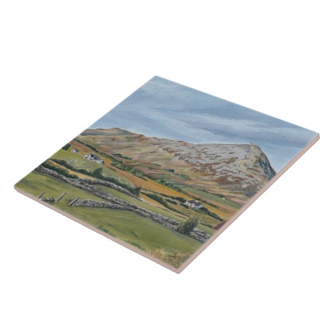Croagh Patrick Keramik Tile Fliese (Seite)