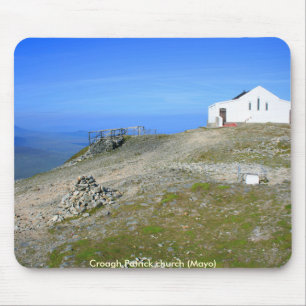Croagh Patrick Kirche Mousepad