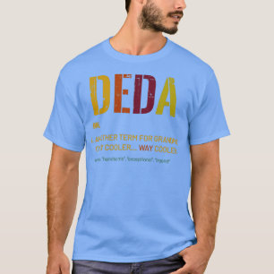Croat Opa Deda Funny Definition Cool Retro Gif T-Shirt