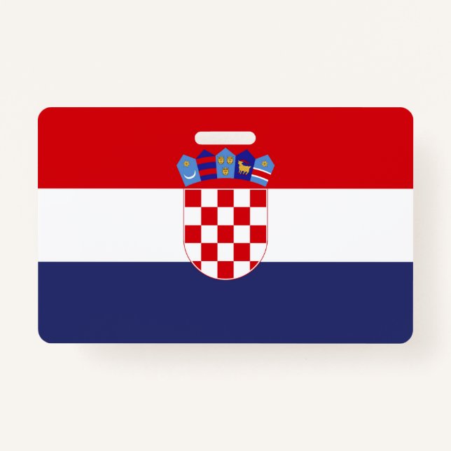 Croatia flag ausweis (Vorderseite)