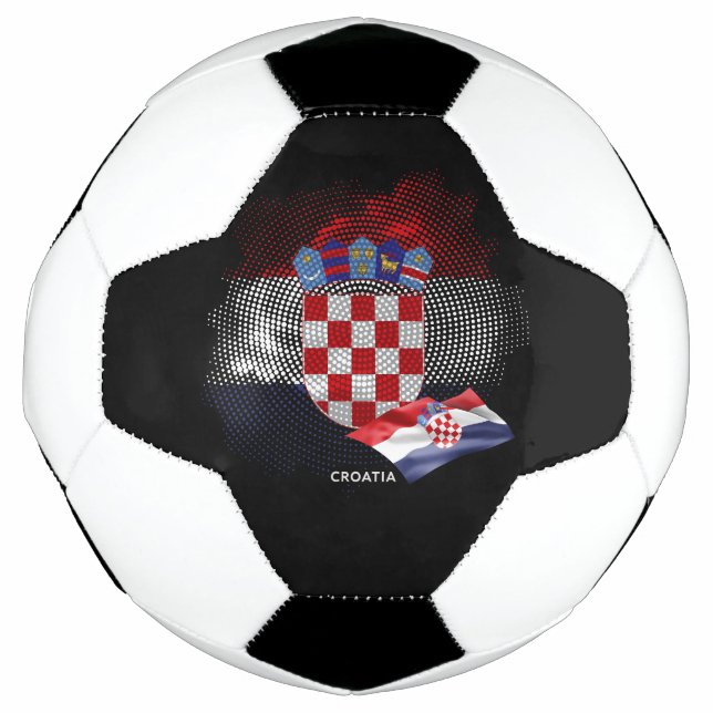 Croatia flag fußball (Vorderseite)