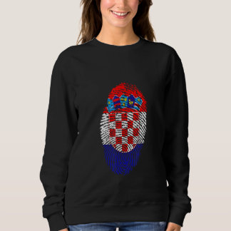 Croatia Flag Sweatshirt
