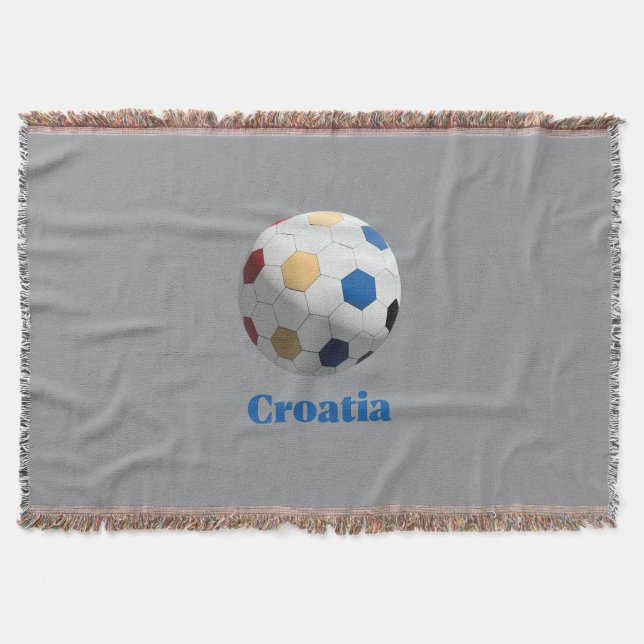Croatia Soccer Decke (Vorderseite)