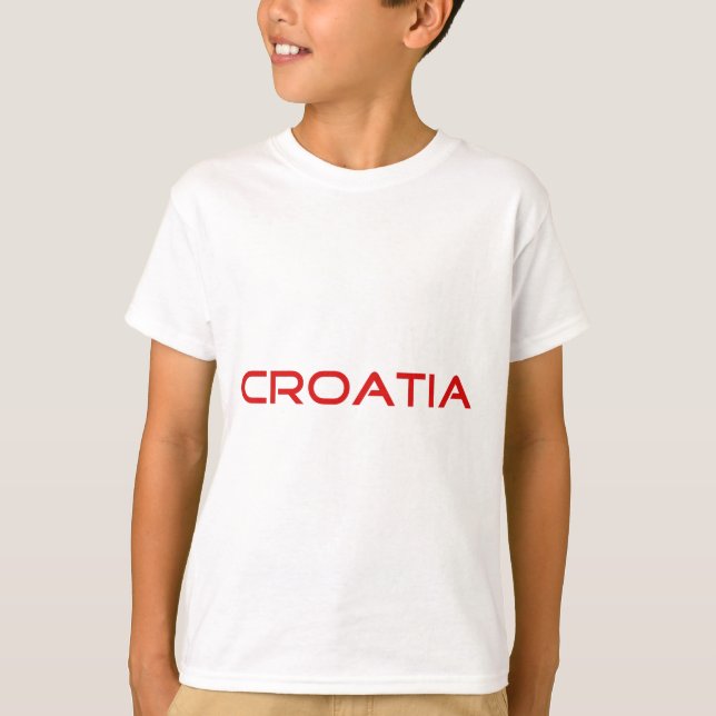 CROATIA T-Shirt (Vorderseite)