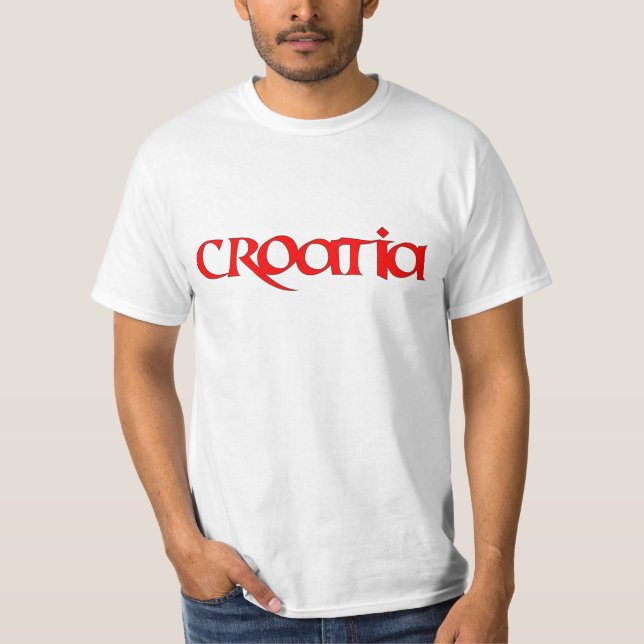 CROATIA T-Shirt (Vorderseite)