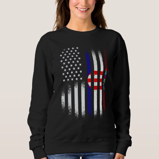 Croatian American Heritage Month Croatia Patriot G Sweatshirt (Vorderseite)