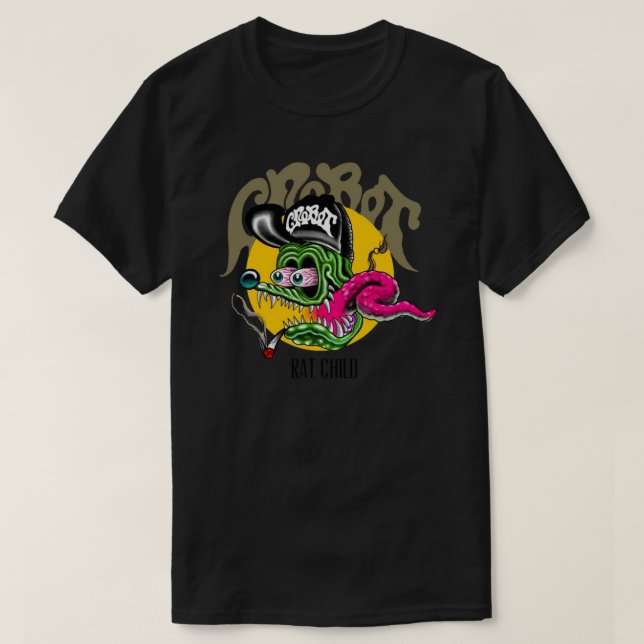 Crobot Rat Offiziell Classic T-Shirt (Design vorne)