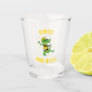 Croc and Roll Schnapsglas