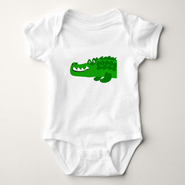 Croc Baby Strampler (Vorderseite)