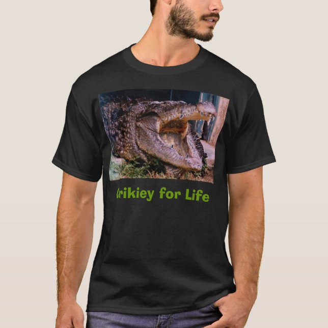 croc, Crikiey für das Leben T-Shirt (Vorderseite)