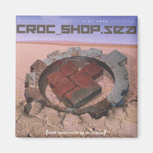 CROC GESCHÄFT "Bestes" der CD Abdeckung Magnet