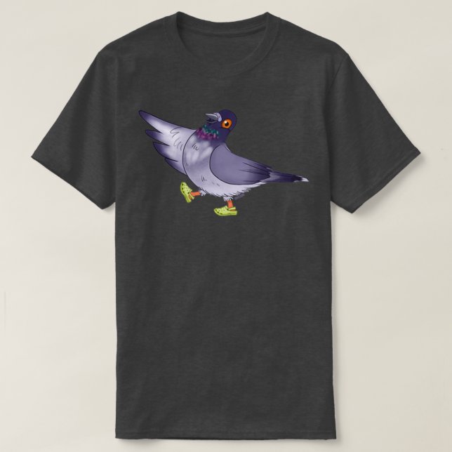 Croc Pigeon T-Shirt (Design vorne)