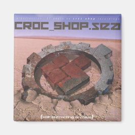 CROC SHOP "Best Of" CD-Abdeckung Magnet