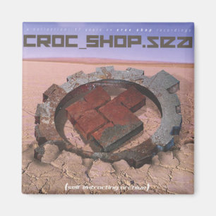 CROC SHOP "Best Of" CD-Abdeckung Magnet