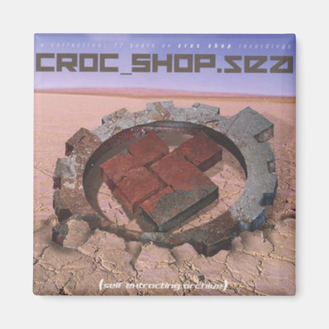 CROC SHOP "Best Of" CD-Abdeckung Magnet (Vorne)