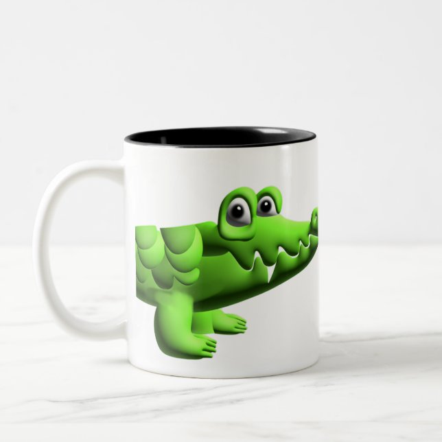 Croc Zweifarbige Tasse (Links)