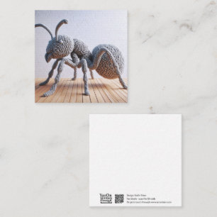 Crochet Ant Grußkarte Mitteilungskarte