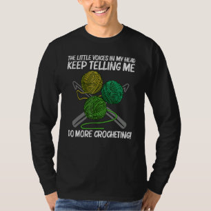 Crochet Art for Men Crochet Handwerk T-Shirt