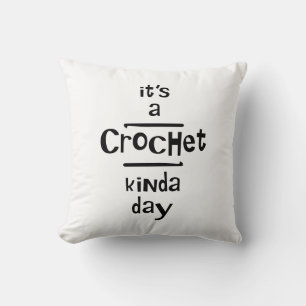 Crochet Art Tag Kissen