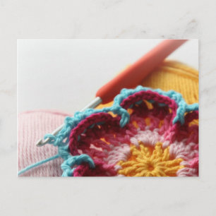 Crochet Cards Postkarte