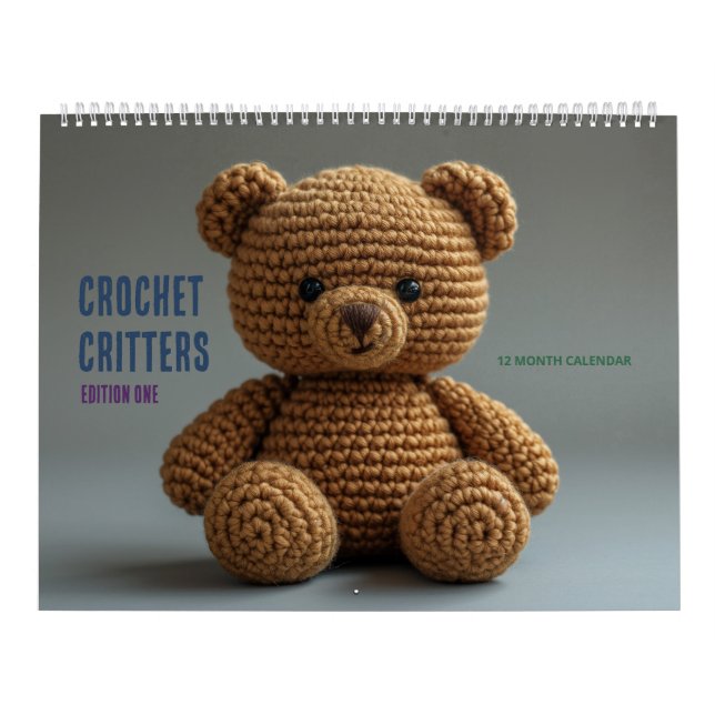 Crochet Critters: Edition One Kalender (Titelbild)