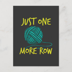 Crochet Crocheting Knitting Postkarte