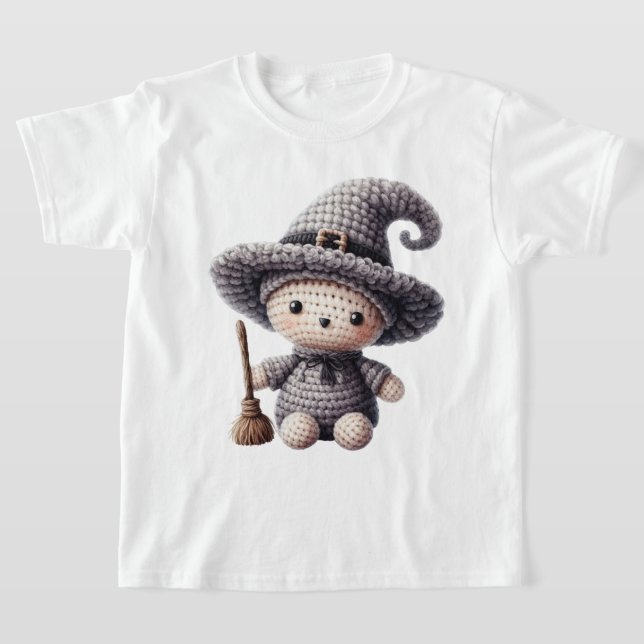 Crochet Cute Witch T-Shirt (Ablage )