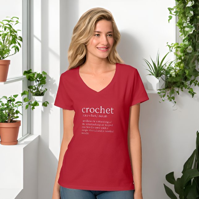 Crochet Definiert T-Shirt (Von Creator hochgeladen)