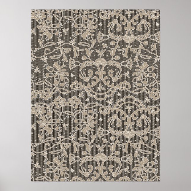 Crochet Embroidery Creation Poster (Vorne)