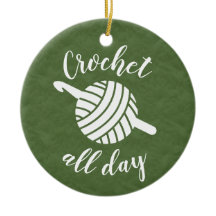 Crochet Ganztagsgarnball + Hakenkunst