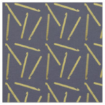 Crochet Hooks Cracks Gold + Midnight Blue