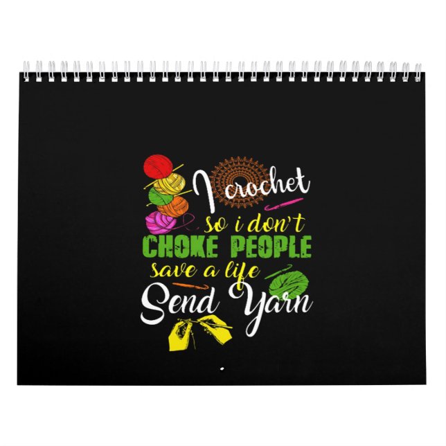 Crochet Lover | I Liebe Crochettierung Kalender (Titelbild)