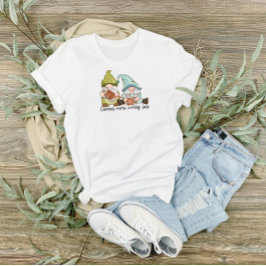 Crochet mehr Besorgnis weniger T - Shirt mit Niedl