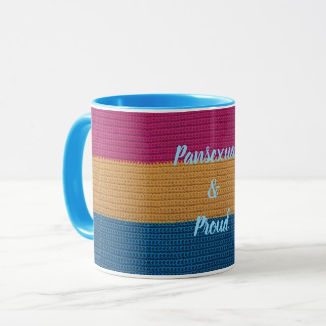 Crochet Pan Stolz Tasse (Vorderseite Links)
