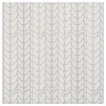 Crochet Style Muster Beige Weiß